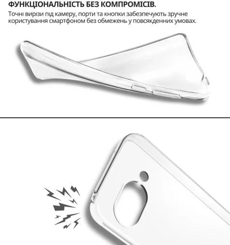 Фото: Чохол BeCover for Google Pixel 9a - Transparancy (714947) № 12 | KTC