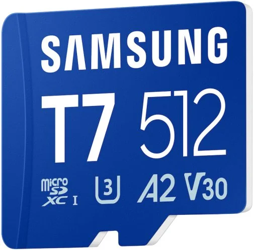 Фото: FLASH пам'ять Samsung T7 UHS-I U3 V30 A2 Micro SDXC 512GB (MB-MB512T/WW) № 9 | KTC
