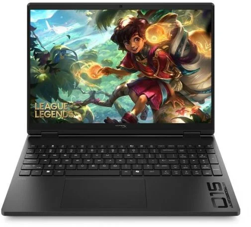 Фото: Ноутбук HP HyperX Omen 15-gb0061ua Shadow Black (DM8M3EA) - 15.3" IPS 165 Гц / AMD Ryzen 5 / 240 / DDR5 16 ГБ / PCI-E SSD 512 ГБ / GeForce RTX 5060 № 9 | KTC