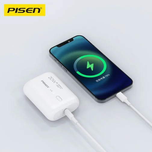Фото: Батарея універсальна Pisen Power Tiny 10000mAh 20W Black (TS-D304_Black) № 8 | KTC