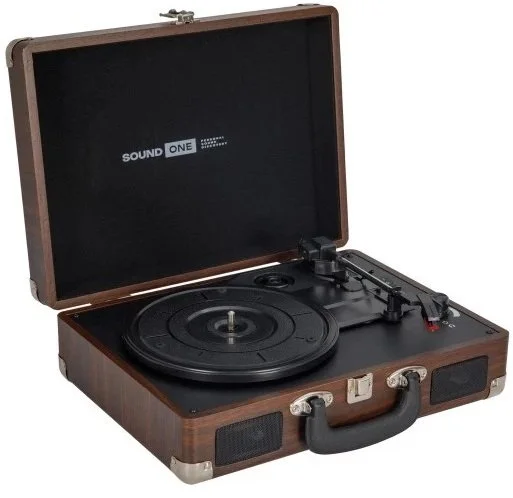 Фото: Програвач вінілу Sound One Pop Dark Wood (so-p-dw-1) № 7 | KTC