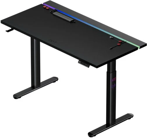 Фото: Стіл для геймерів 1stPlayer F.A.S.T Black (FAST-1470-RGB-BK) № 10 | KTC