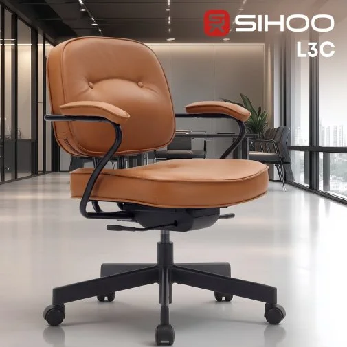 Фото: Крісло SIHOO L3C Vintage Brown (L3C-N201) № 19 | KTC