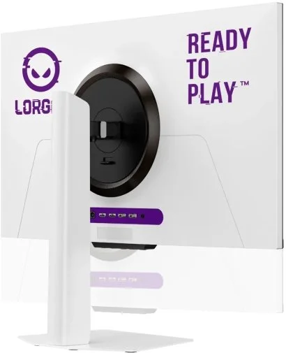 Фото: Монітор Lorgar Pro 25LP1 White/Purple (LRG-25LA1F400-WH) - 24.5" IPS / 1920×1080 / 400 Гц / AMD FreeSync, Adaptive Sync / Pivot / HAS № 7 | KTC