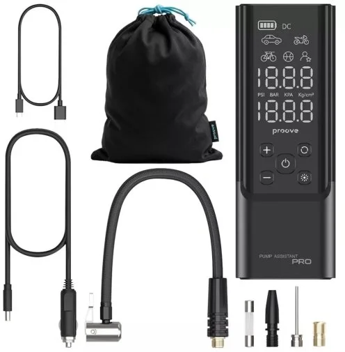 Фото: Компресор Proove Pump Assistant Pro 120W 7500mAh Black (PPAP80010901) № 17 | KTC