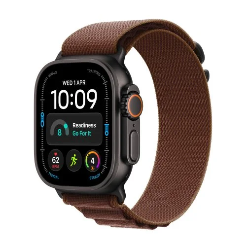 Фото: Смарт годинник Apple Watch Ultra 4 49mm - Black Titanium Case with Burgundy Alpine Loop - S (MJC04) № 9 | KTC