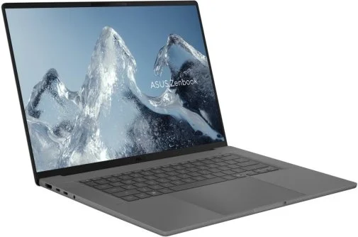 Фото: Ноутбук ASUS Zenbook A16 UX3607QA-SH011W Iceland Gray - 16" OLED 60 Гц / Snapdragon X1 / X1-26-100 / DDR5 16 ГБ / PCI-E SSD 1 ТБ / Adreno GPU № 9 | KTC