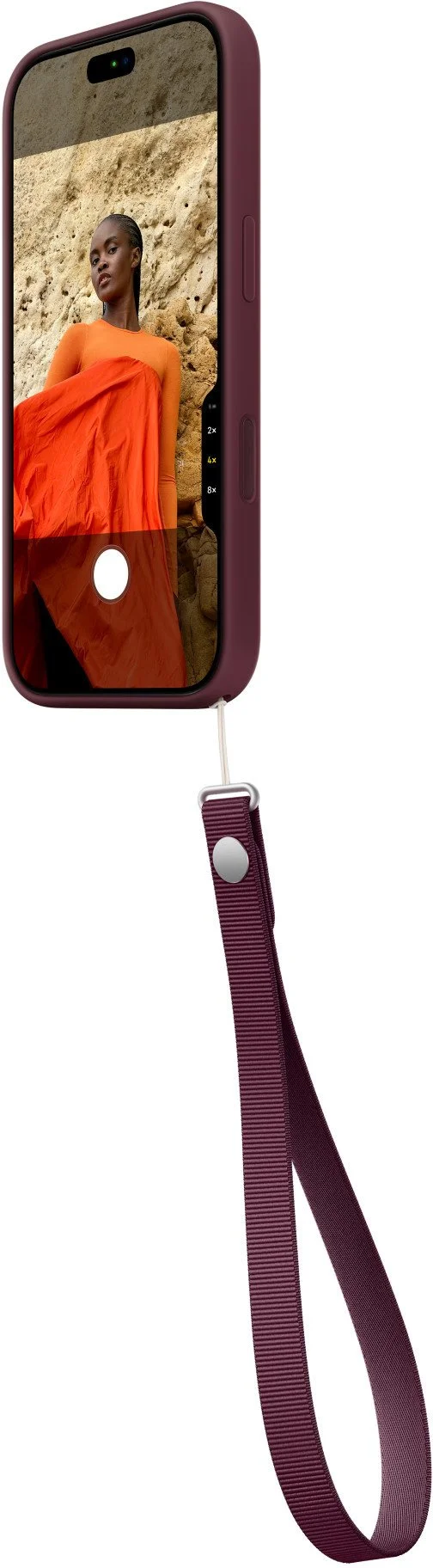 Фото: Ремінець для смартфона Apple Wrist Strap Burgundy (MKF74) № 7 | KTC