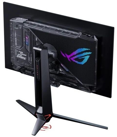 Фото: Монітор ASUS ROG Swift OLED PG27UCWM (90LM0CY1-B01971) - 26.5" WOLED / 3840×2160 / 240 Гц / AMD FreeSync Premium Pro, Nvidia G-Sync Compatible, Adaptive Sync / Pivot / HAS № 10 | KTC