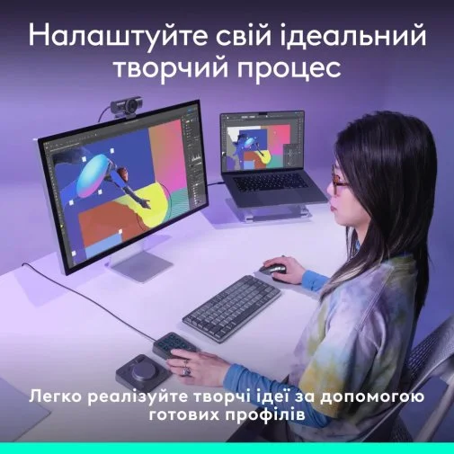 Фото: Клавіатура Logitech MX Creative Console Graphite (920-012931) № 13 | KTC