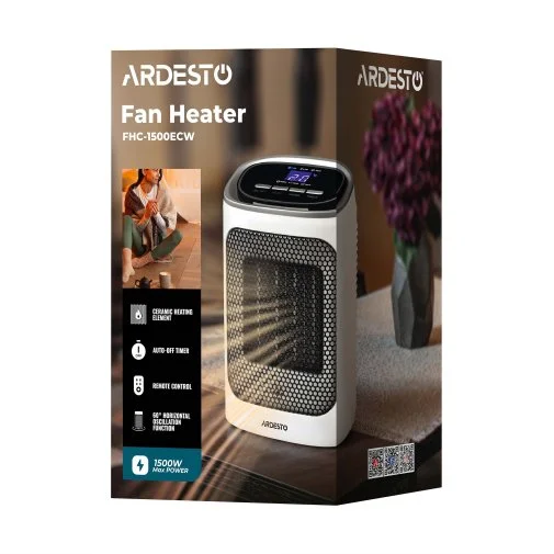 Фото: Тепловентилятор Ardesto FHC-1500ECW 1500W № 20 | KTC