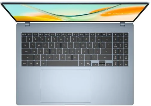 Фото: Ноутбук ASUS Vivobook S16 S5608QA-U3212W Light Blue - 16" OLED 60 Гц / Snapdragon X1 / X1-26-101 / DDR5 16 ГБ / PCI-E SSD 512 ГБ / Adreno GPU № 9 | KTC