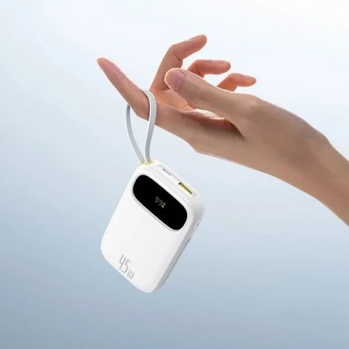 Фото: Батарея універсальна Baseus EnerFill FC31 Qpow 3 10000mAh 45W White (E0028C01) № 13 | KTC