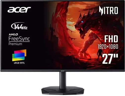 Фото: Монітор Acer KG270P0bi Black (UM.HX0EE.047) - 27" VA / 1920×1080 / 144 Гц / AMD FreeSync Premium № 8 | KTC