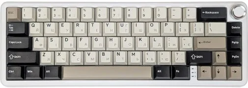 Фото: Клавіатура Attack Shark X66 ENG/UKR WL/BT/USB Cheese White (X66CW_AS) № 12 | KTC