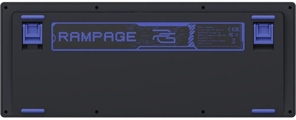 Фото: Клавіатура Proove Gaming Rampage WL/BT/USB Gradient Purple/Black (WKRM00022418) № 13 | KTC