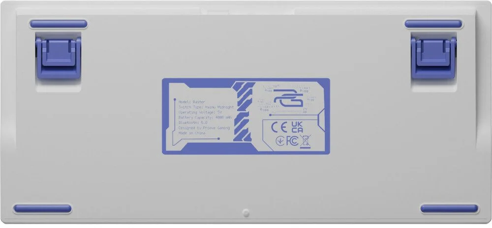 Фото: Клавіатура Proove Gaming Raster White/Purple (WKRS00022417) № 18 | KTC