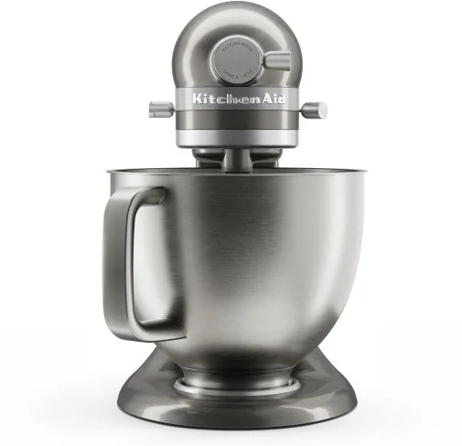 Фото: Планетарний міксер KitchenAid Artisan Plus 4.7L 5KSM50PKVE Medallion Silver (5KSM50PKVEMS) № 13 | KTC