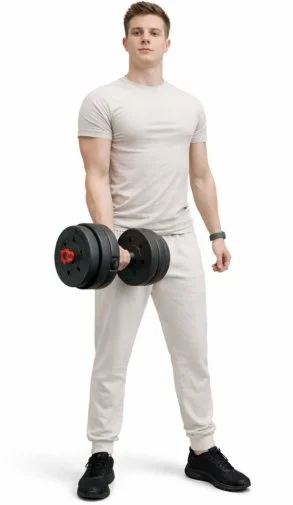 Фото: Набір з регульованою вагою FITPADDY 3-in-1 Adjustable Weight Set 25 кг (BELLKIT25) № 16 | KTC