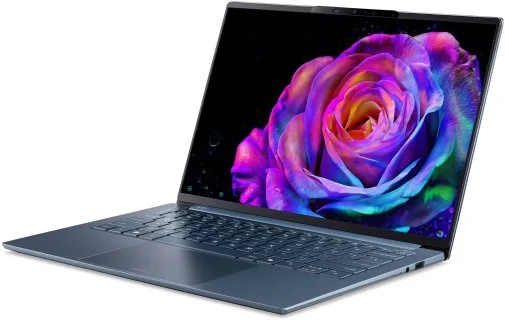 Фото: Ноутбук Acer Swift Go 14 AI SFG14-I71-76R1 NX.JZSEU.001 Blue - 14" OLED 60 Гц / Intel Core Ultra 7 / 355 / DDR5 16 ГБ / PCI-E SSD 512 ГБ / Intel Graphics № 13 | KTC