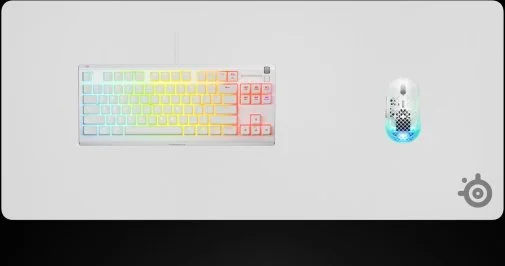 Фото: Килимок SteelSeries QcK Heavy XXL White (63481) № 9 | KTC