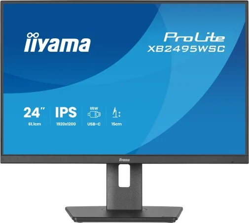 Фото: Монітор iiyama ProLite XB2495WSC-B1 Black - 24.1" IPS / 1920×1200 / 100 Гц / AMD FreeSync, Nvidia G-Sync Compatible, Adaptive Sync / Pivot / HAS № 21 | KTC