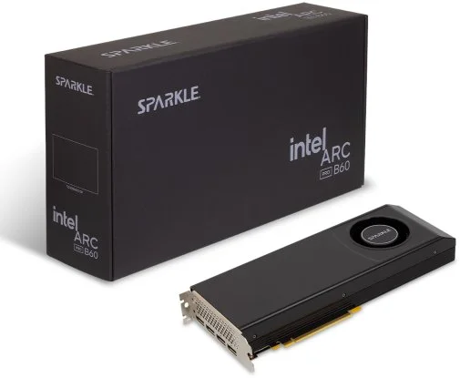 Фото: Відеокарта Sparkle Arc Pro B60 Blower (SBP60W-24G PRO B60) № 7 | KTC
