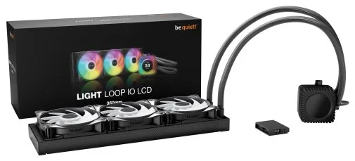 Фото: Система рідинного охолодження be quiet! Light Loop IO LCD 360mm Black (BW032) № 12 | KTC