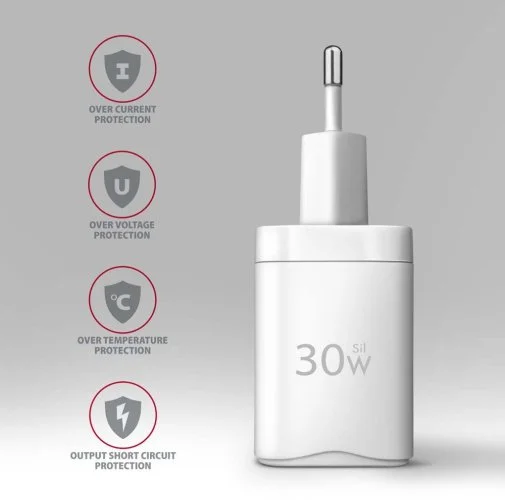 Фото: Зарядний пристрій Axagon ACU-PQ30W PD QC3.0 30W White № 13 | KTC
