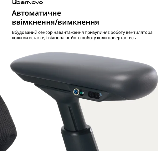 Фото: Крісло LiberNovo Omni Pro Graphite 48cm (CP-GW-0000078-00-05) № 33 | KTC