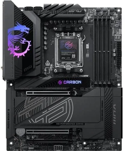 Фото: Материнська плата MSI MPG X870E CARBON MAX WIFI № 8 | KTC