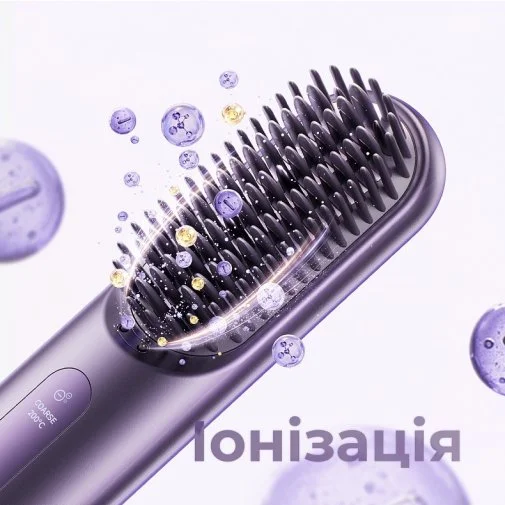 Фото: Щітка-випрямляч Dreame Sleek Berry Purple (AA02B-BP) № 18 | KTC