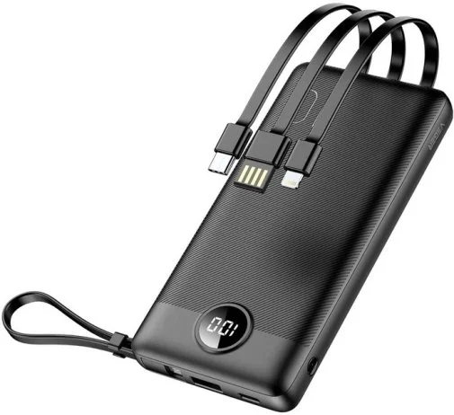 Фото: Батарея універсальна Veger W1116 10000mAh 10W Black (6970453554204) № 6 | KTC