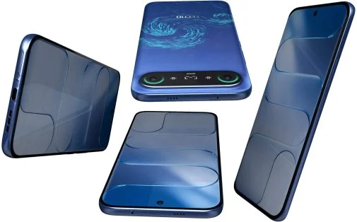 Фото: Смартфон TECNO Camon Slim 4G CN6c 8/128GB Van Gogh Blue (4894947136016) № 18 | KTC