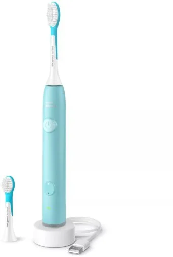 Фото: Електрична зубна щітка Philips Sonicare For Kids Smart Blue (HX6600/13) № 15 | KTC