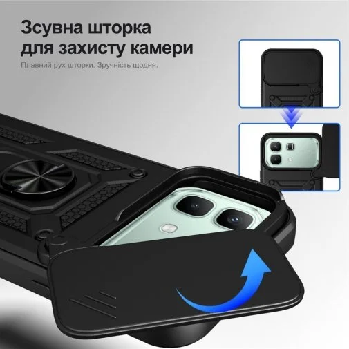 Фото: Чохол BeCover for Infinix Note 60 X6879 - Military Black (716277) № 10 | KTC