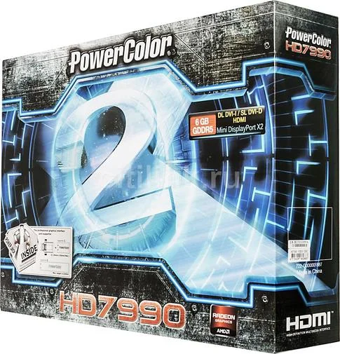 Фото: Відеокарта PowerColor HD7990 (AX7990 6GBD5-2DHJ) № 5 | KTC