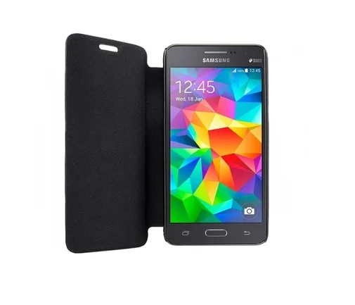 Фото: Чохол Vellini для Samsung Galaxy Grand Prime G530H - Book Style чорний № 5 | KTC