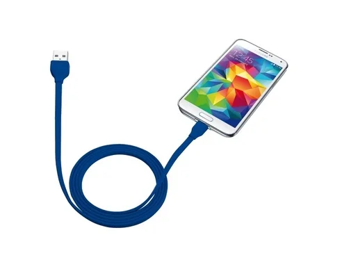 Фото: Кабель USB Urban Revolt AM / Micro USB 1 м синій № 5 | KTC