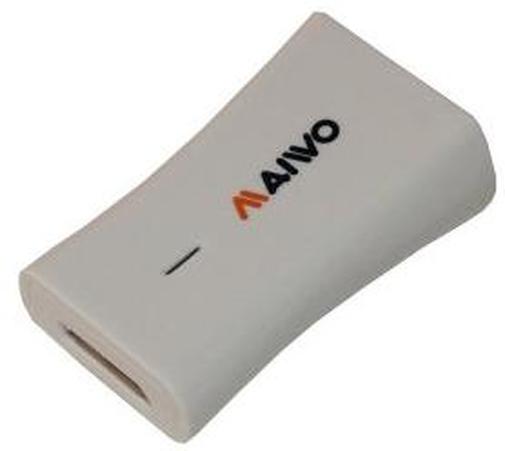 Адаптер: Maiwo Micro USB to VGA, USB 3.0 пластик, Білий