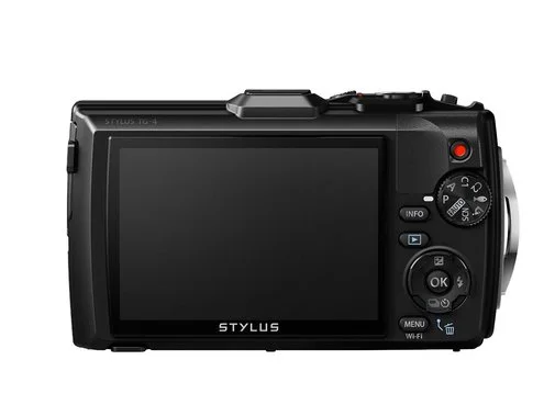 Фото: Цифрова фотокамера Olympus TG-4 Waterproof чорна № 10 | KTC