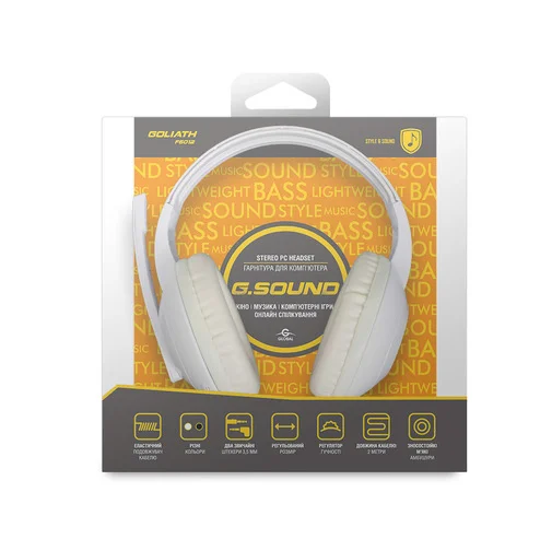 Фото: Гарнітура G.Sound F6012WtM біла № 7 | KTC