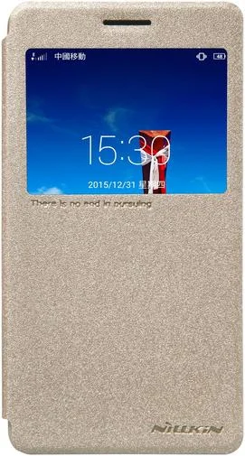 Фото: Чохол Nillkin для Lenovo Vibe P1m - Spark series золотий № 9 | KTC
