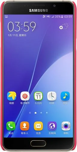 Фото: Чохол Nillkin для Samsung A5/A510 - Super Frosted Shield червоний № 12 | KTC