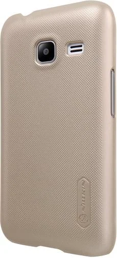 Фото: Чохол Nillkin для Samsung J1 J105 - Super Frosted Shield золотий № 9 | KTC
