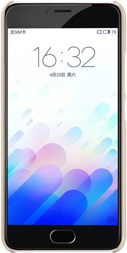 Фото: Чохол Nillkin для Meizu M3 - Super Frosted золотий № 9 | KTC