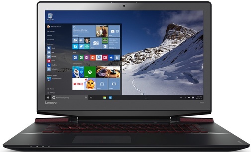 Ноутбук Lenovo IdeaPad Y700-17 (80Q00073UA) чорний