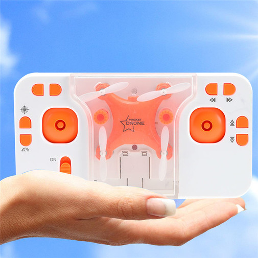 Квадрокоптер Happy Sun 2.4G Tiny Pocket Drone оранжевий