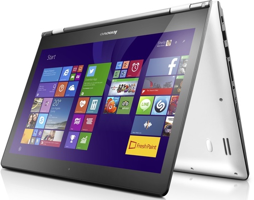 Ноутбук Lenovo Yoga 500-14ISK (80R500JLUA) білий