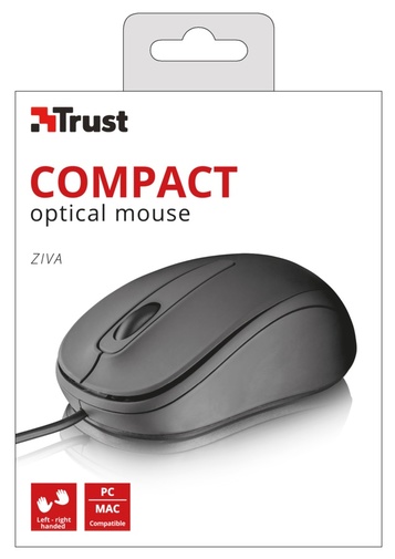 Мишка Trust Ziva Optical Compact чорна